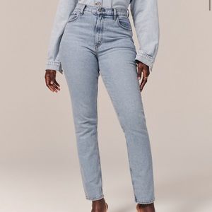 Curve love ultra high rise 90’s straight jeans